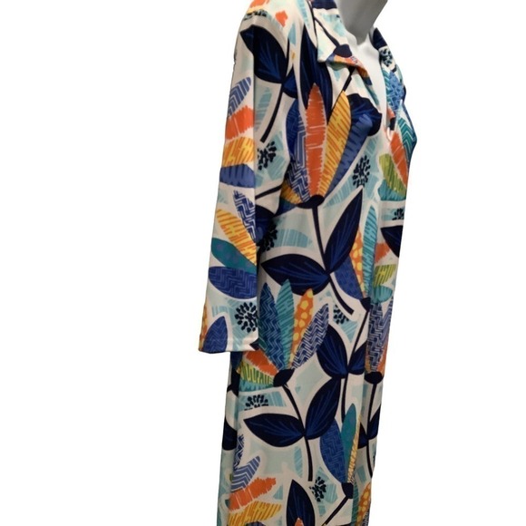 Buckhead Betties Tropical Lei’d Back Jada Dress M NWT - Picture 3 of 6